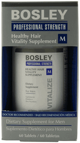 Bosley Healthy Hair Vitality for Men  60 ct