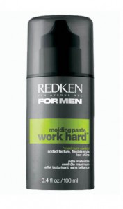 Redken for Men Work Hard Paste  34oz