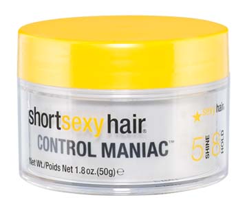 Short Sexy Hair Control Maniac Wax 18oz