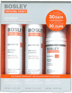 Bosley Revive Starter Pack for Visibly Thinning  ColorTreated Hair