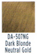 Dream Age Socolor DA507ng  Dark Blonde Neutral Gold  3 oz