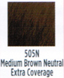 Socolor Color 505n  Medium Brown Neutral Extra Coverage  3oz