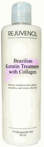 Rejuvenol Brazilian Keratin Treatment with Collagen  16oz