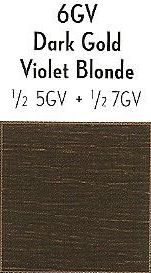 Scruples TrueIntegrity Color 6GV  Dark Gold Violet Blonde   205oz