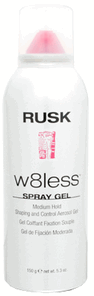 Rusk W8less Spray Gel Medium Hold 53 oz