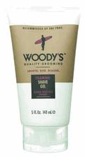 Woodys Foaming Shave Gel  Shea Butter Hemp  55oz