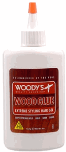 Woodys Wood Glue Extreme Styling Hair Gel  4oz