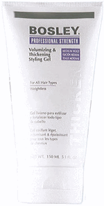 Bosley Volumizing and Thickening Styling Gel  51oz