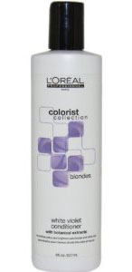 Loreal White Violet Color Depositing Conditioner 8 oz