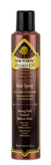 One n Only Argan Oil Hairspray Strong Hold Control Intense Shine 10oz