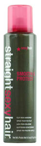 Straight Sexy Hair Smooth  Protect Flat Iron Hairspray  41 oz