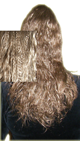 Tiny Braids Clip On Hairpiece Ponytail 707-18-Tiny Braids Clip On Hairpiece Ponytail