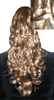 Long Curly Clip On Hairpiece Ponytail 613-36-Long Curly Clip On Hairpiece Ponytail 