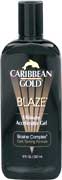 Caribbean Gold Blaze Accelerator Gel  Original 8 oz-Caribbean Gold Blaze Accelerator Gel    