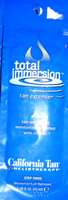 California Tan Total Immersion Tan Extender  .5 oz-California Tan Total Immersion Tan Extender 