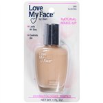 Love My Face Natural Make Up Suntan 1 oz-Love My Face Natural Make Up Suntan