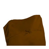 Neero & Ana Signature Pillowcase Chocolate Brown Single Standard-Neero & Ana Signature Pillowcase Chocolate Brown Single Standard