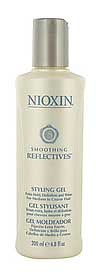 Nioxin Smoothing Reflectives Styling Gel 6.8 oz-Nioxin Smoothing Reflectives Styling Gel