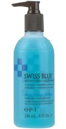 OPI Swiss Blue Antibacterial Liquid Hand Soap-OPI Swiss Blue Antibacterial Liquid Hand Soap