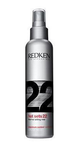 Redken Hot Sets 22 Thermal Setting Mist Original 5 oz-Redken Hot Sets 22 Thermal Setting Mist Original