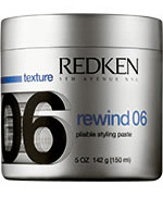 Redken Rewind 06 Pliable Styling Paste Original 5 oz-Redken Rewind 06 Pliable Styling Paste Original 