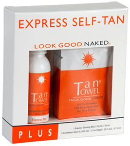 TanTowel Express Self-Tan Kit Plus-Tan Towel Express Self-Tan Kit Plus 