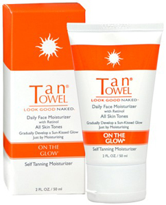 TanTowel On The Glow Daily Moisturizer Regular 2 oz-Tan Towel On The Glow Daily Moisturizer Regular
