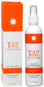 TanTowel Sunscreen Mist SPF 30-Tan Towel Sunscreen Mist SPF 30