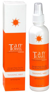TanTowel Tanning Mist 8 oz-Tan Towel Tanning Mist 