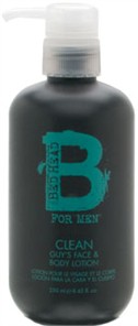 Tigi Bed Head Body Clean Guys Face & Body Lotion 8.45 oz-Tigi Bed Head Body Clean Guys Face & Body Lotion